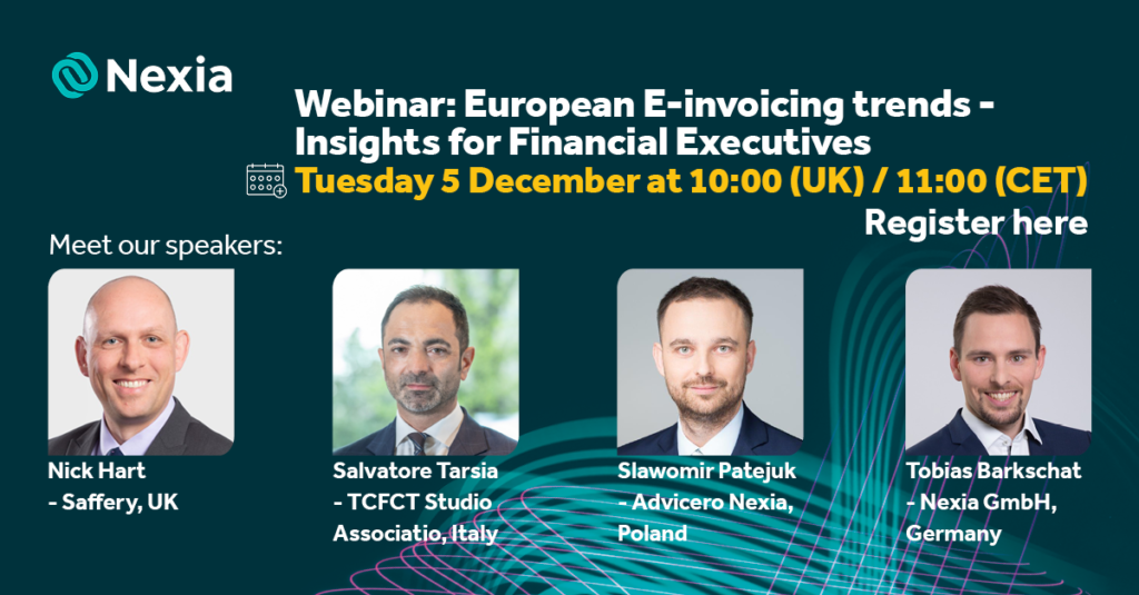 Webinar European E-invoicing Trends